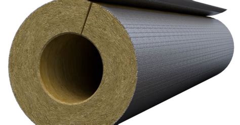 273mm Bore 35mm Thick Rockwool RockLap Pipe Insulation