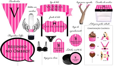 Kit Ch De Lingerie Victoria Elo Produtos Especiais