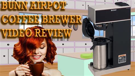 Bunn Airpot Coffee Brewer Review Bunn Vpr Aps Pourover Airpot Coffee