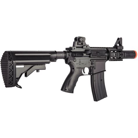 WellFire Airsoft Hybrid M4 CQB AEG Rifle - BLACK | Airsoft Megastore