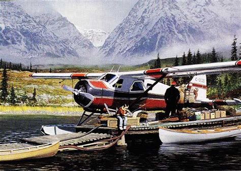 Dehavilland Beaver Aircraft Vintage Aircraft Bush Plane Flying Boat