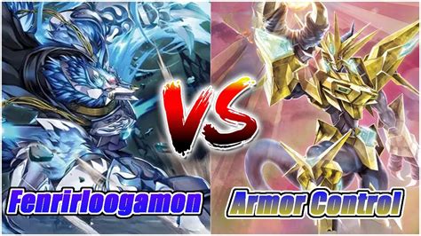 Digimon Tcg Ex Locals Gameplay Fenriloogamon Vs Armor Control