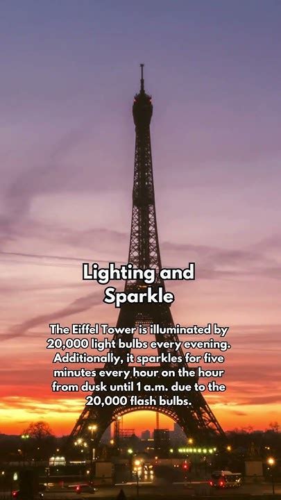 Surprising Facts About The Eiffel Tower Youtube