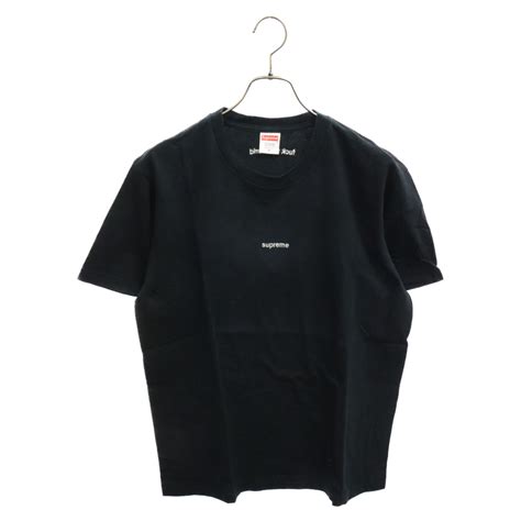 シュプリーム SS Fuck The World ファックザワールド ロゴ刺繍 クルーネック 半袖Tシャツ カットソー ブラック 買取実績買取日 年 月 日 ブランド古着