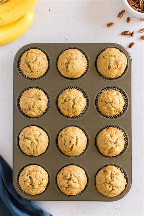 Banana Bread Muffins Recipes Simple