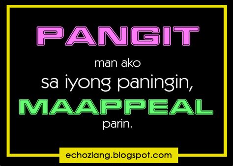 Pangit Man Ako Sa Iyong Paningin Maapeal Parin Echoz Lang Tagalog