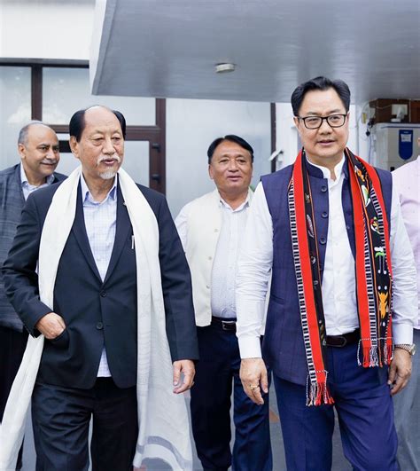 NDPP On Twitter RT KirenRijiju Had Nice Meeting With Very Senior