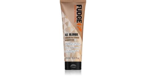 Fudge All Blonde Colour Lock Shampoo Shampoing Pour Cheveux Blonds Notino Be