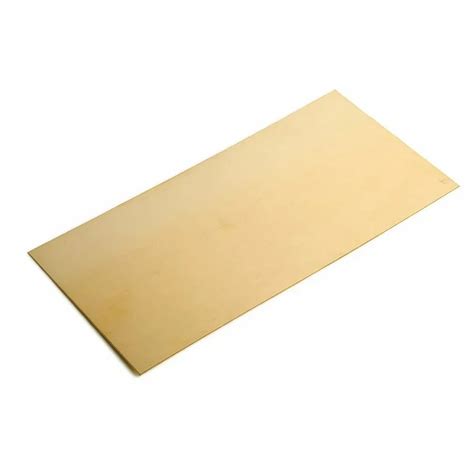 Polished Mm Brass Sheet Grade C Rectangle At Kilogram In