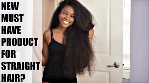 A New Must Have For Straightening Naturally Curly Hair Youtube