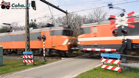 Spoorwegovergang Holten 4K Dutch Railroad Crossing RFO 1837