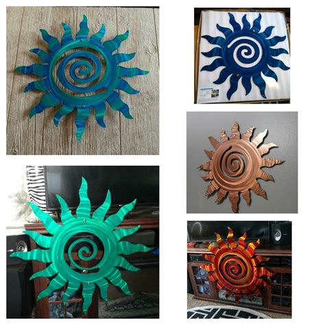 Outdoor Sun Wall Decor Large Metal Art Etsy Handmade Wall Sun Etsy