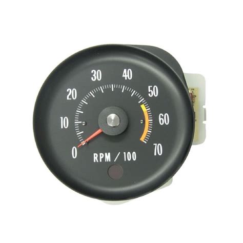 1971 1972 Chevrolet Super Sport Tachometer With 5500 Red Line