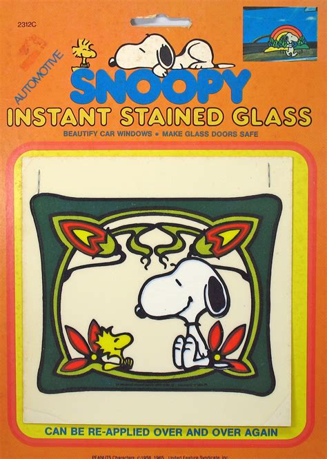 Snoopy Vintage Window Cling