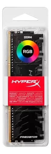 Hyperx Predator Rgb Memoria Ram Ddr Gb Mhz Mercadolibre