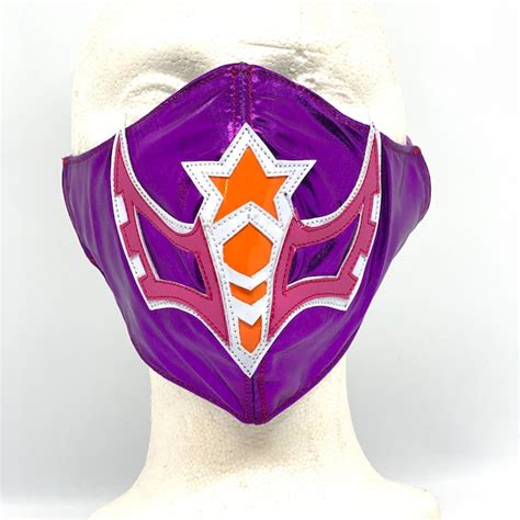 Purple Luchador Mask Etsy