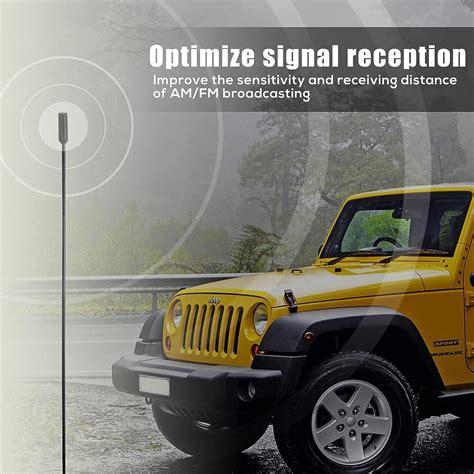 Ksaauto Inch Antenna Jeep Wrangler Gladiator Accessories