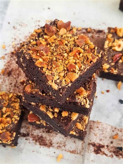 Flourless Chickpea Brownies Vegan Gluten Free Get Set Vegan