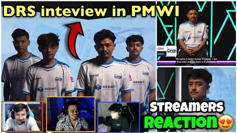 Drs Interview In Pmwi All Streamers Reaction Drsxrulz