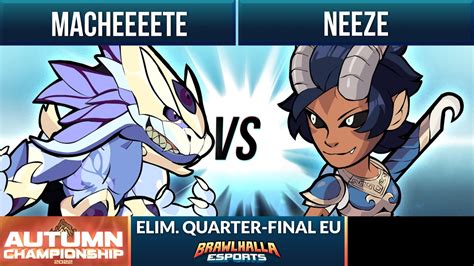 Macheeeete Vs Neeze Elimination Quarter Final Autumn Championship