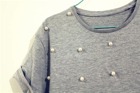 Frashion Diy Pearl Embellished Shirt Uradi Sam Majica Sa