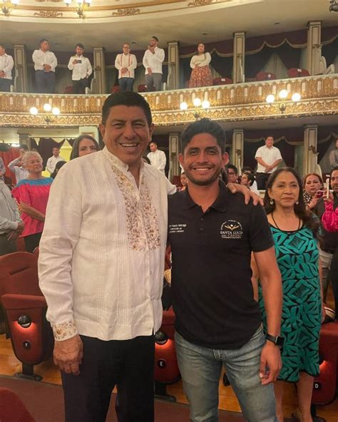 El Director De Juventud Y Deporte Inri Manzo Acudi A Nombre Del