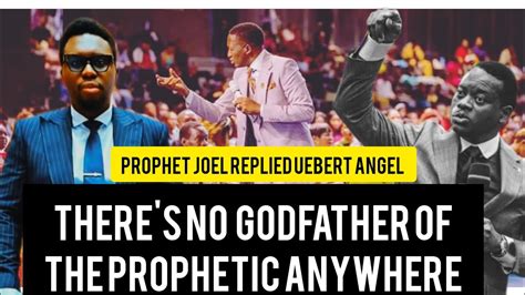 THERE S NOTHING LIKE GODFATHER OF THE PROPHETIC ANYWHERE PROPHET JOEL