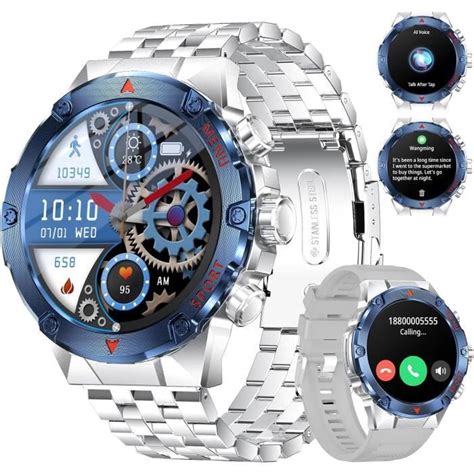 Montre Connect E Homme Avec Appels Bluetooth Amoled Smartwatch