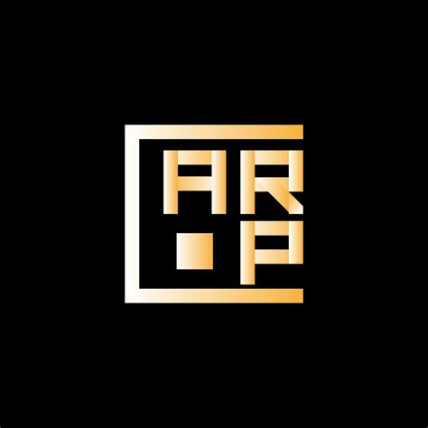 ARP letter logo vector design, ARP simple and modern logo. ARP luxurious alphabet design ...