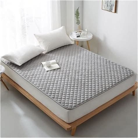 Tatami Floor Futon Matelas Rouleau Pliable En Haut Topper Respirant