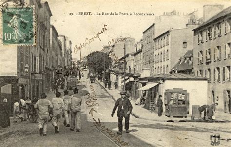 Brest Brest Avant La Guerre Carte Postale Ancienne Et Vue D Hier