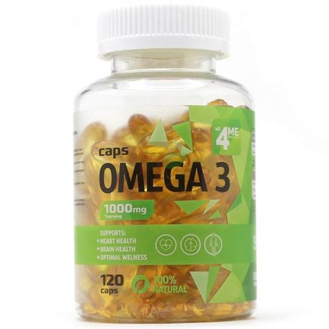 4Me Nutrition Omega-3 1000, 120 капс. — купить по низкой цене