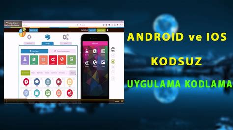 Android Ve Ios Kodsuz Uygulama Yapma YouTube