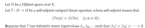 Solved Let H Be A Hilbert Space Over C Let T Hh Be A Chegg