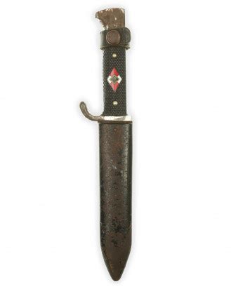 Hitler Youth Knife Mid Period By RZM M7 3 Kuno Ritter Solingen