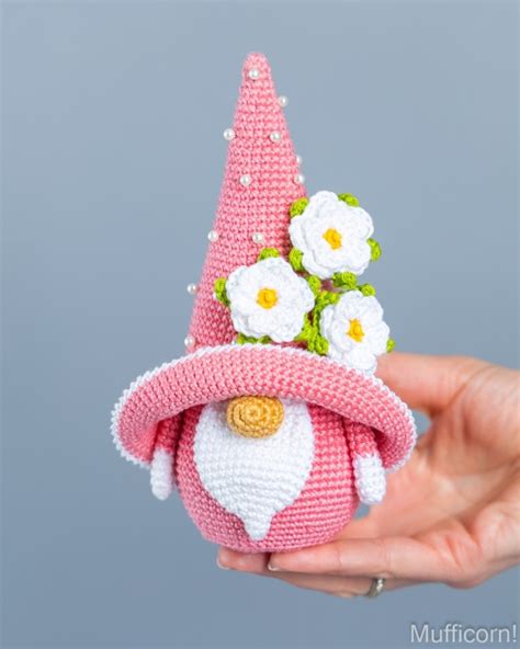 Pink Strawberry Gnome Amigurumi Pattern Amigurumi