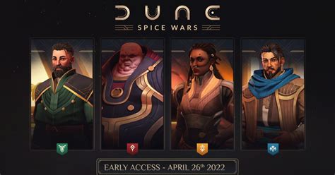 Dune Spice Wars Is Coming To Pc Early Access On April Th