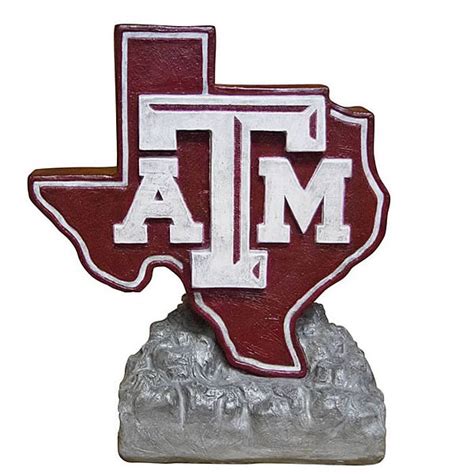 Texas A&M "Lone Star" Logo College Mascot - Water Gardening & Outdoor Decor