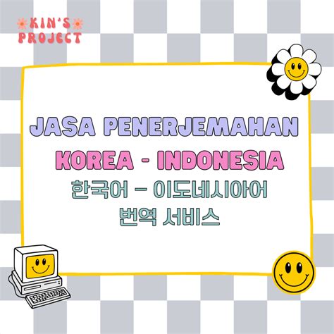 Jual Jasa Translate Korea Indonesia Inggris Cepat Akurat Murah