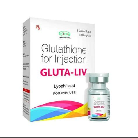 Gluta Liv Glutathion Mg Injection At Rs Vial Maxiliv