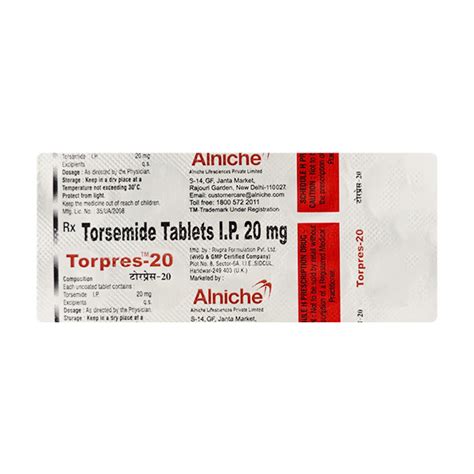 Torpres 20mg Tablet 10s Price Uses Side Effects Netmeds