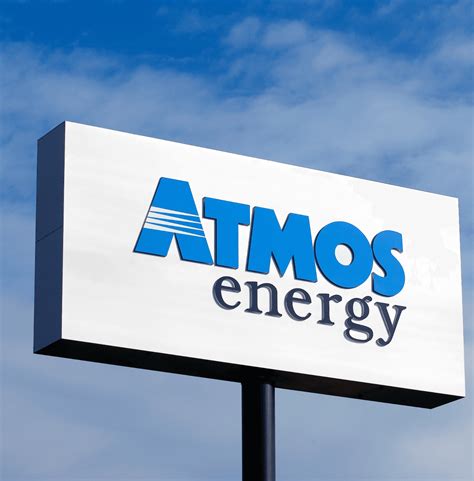 Atmos Energy logo sign