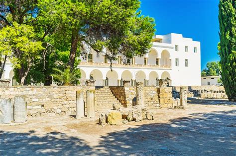 National Museum Carthage Tunisia Stock Photo - Image of dome, stock ...