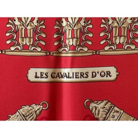 Carr Foulard Herm S Les Cavaliers D Or