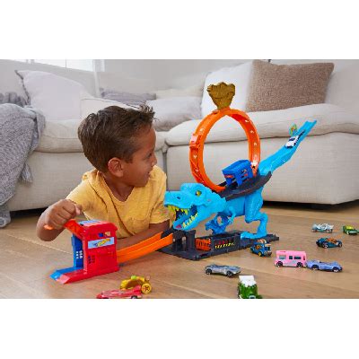 Hot Wheels City T Rex Chomp Down Au Meilleur Prix En Tunisie