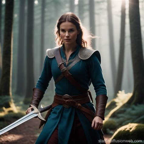 Quest for a Legendary Sword | Stable Diffusion Online