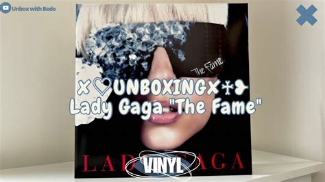 Lady Gaga The Fame Exclusive Blue Vinyl Unboxing Youtube