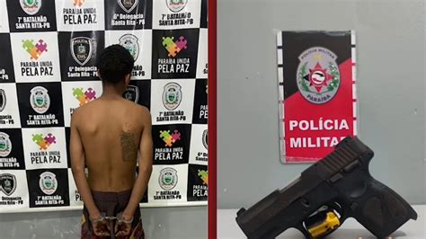 Homem é Preso Com Arma De Uso Restrito Na Região Metropolitana De João