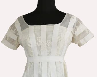 Jane Austen Style Dress Etsy