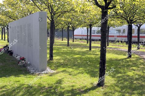 Ice Train Drives Past Memorial Eschede Editorial Stock Photo - Stock ...